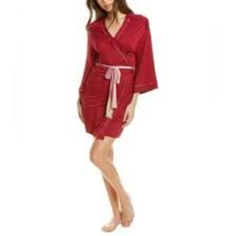 Hale Bob Bamboo Mid-Length Robe NWT Sz M NWT